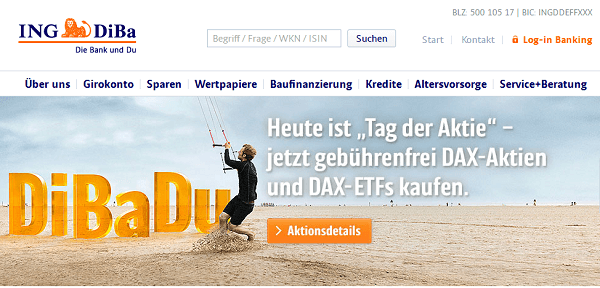 ING-DiBa Freistellungsauftrag | Einfach erteilen!