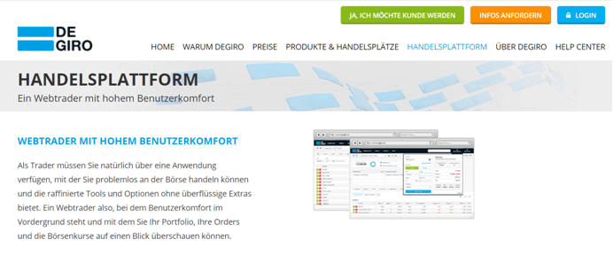 DEGIRO Plattform