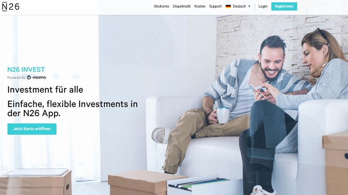 N26 Geld investieren