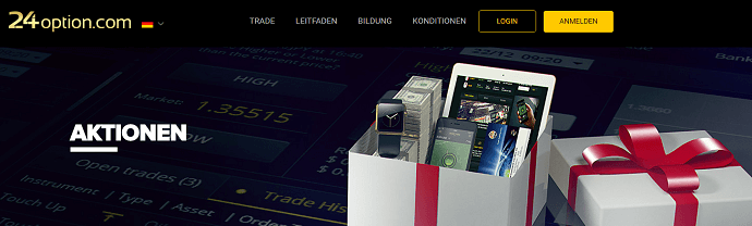 24option Aktionen
