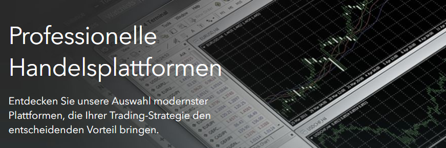 IG bietet professionelle Handelsplattformen