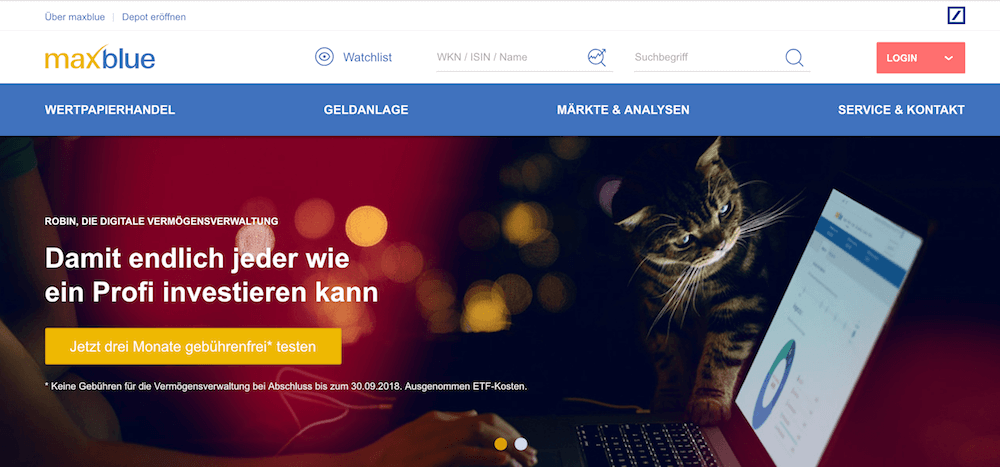 Deutsche Bank Virtuelles Depot