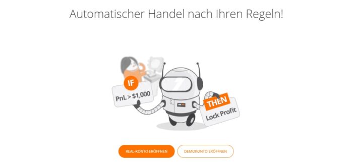 Erstellen Sie mit dem Automator von Zulutrade Ihre eigenen Regeln