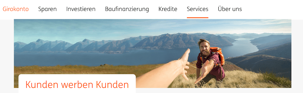 ING-DiBa Freunde werben