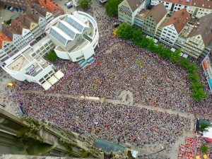 Kritische Bevölkerung