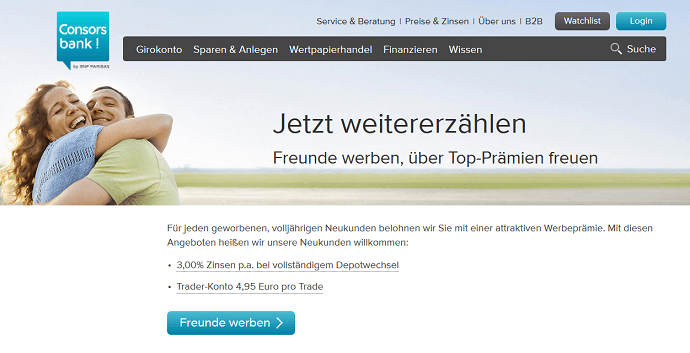 Einzahlung Consorsbank Einzahlung Consorsbank