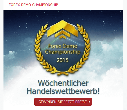 Angebot für den Wettbewerb Forex Demo Championship bei Mayzus