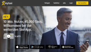 MyTaxi wirbt mit erheblichen Preisnachlässen