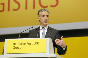 ###cat:4620### Frankfurt-270515 Hauptversammlung Deutsche Post DHL, Frankfurt am Main, Jahrhunderthalle, Deutsche Post DHL/Bernd Georg