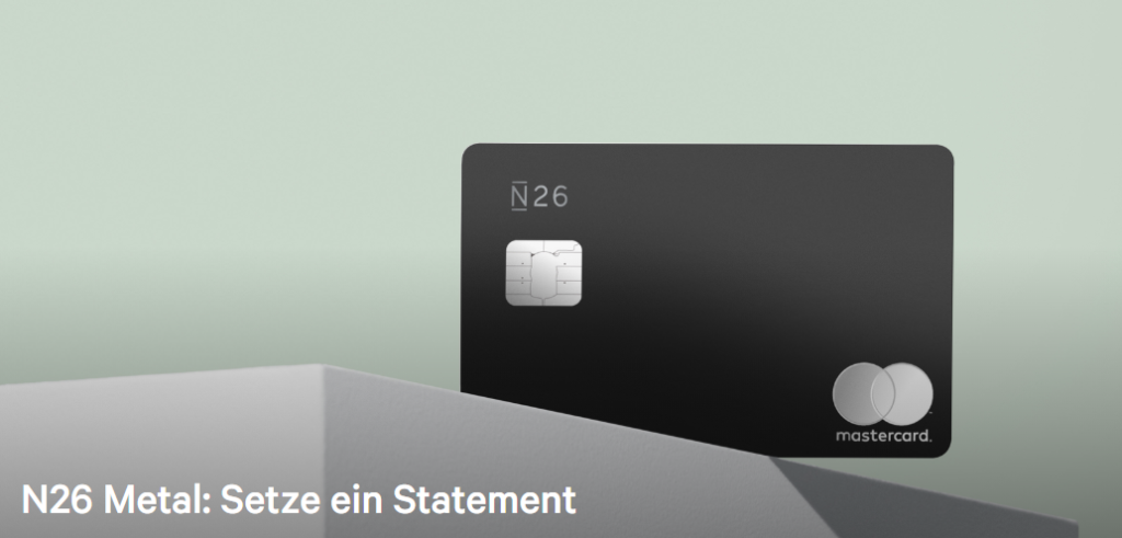 N26 Mastercard test