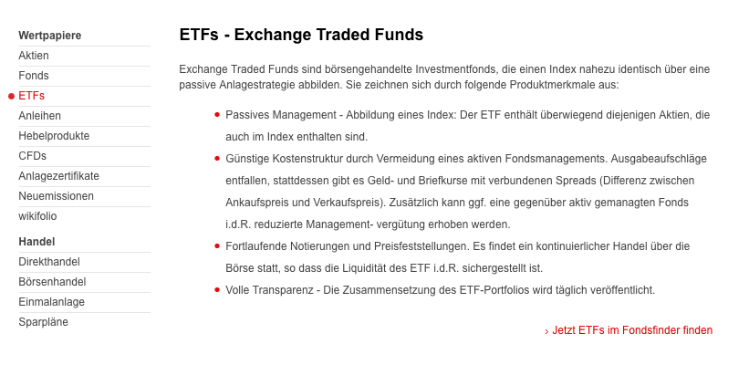 SBroker ETF