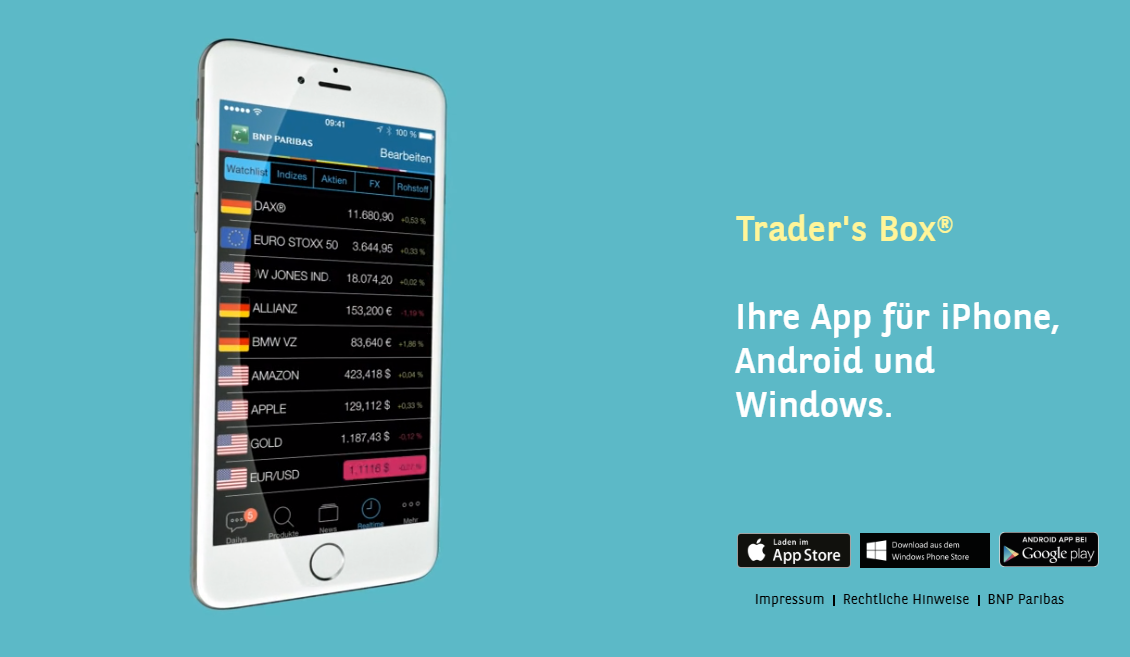 Trader´s Box ist der Sieger des Aktien App Vergleichs