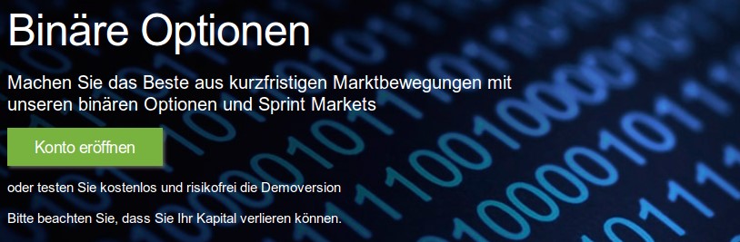 Binäre Optionen bei IG handeln