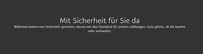 Sicherheit PayPal