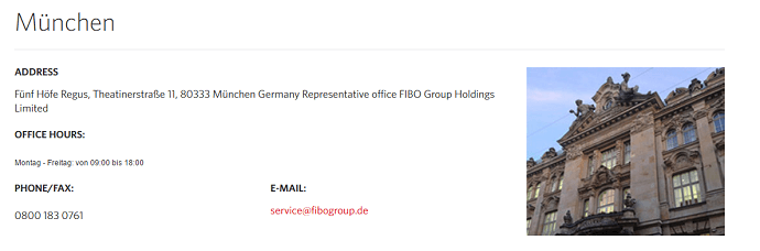 FIBO Group Kontakt