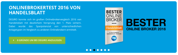 DEGIRO Auszeichnung