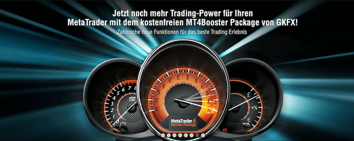 Mit dem MetaTrader4 erhalten GKFX Anleger und Trader noch mehr Power dank der leistungsstarken Handelsplattform