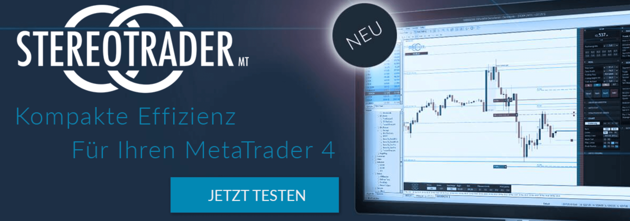 Den StereoTrader können Trader bei FXFlat bereits über den MT4 nutzen