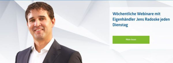Bei RoboForex werden regelmäßig Webinare angeboten