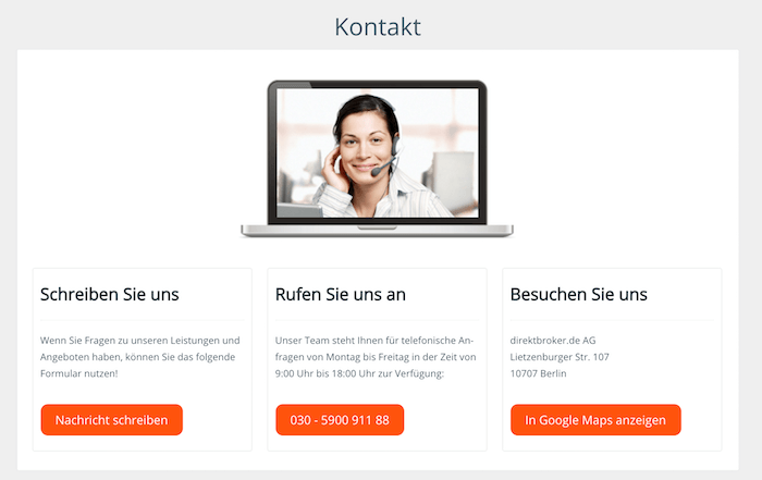 direktbroker.de Niederlassung