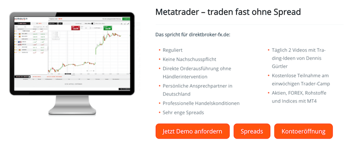 direktbroker.de Handelsplattform