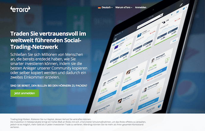 eToro Social Trading