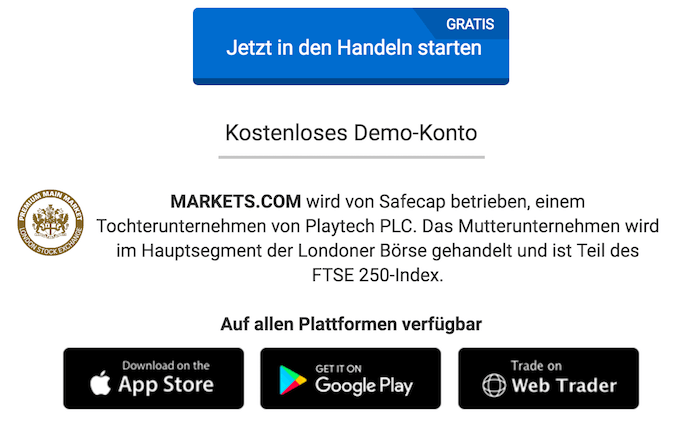 Markets.com App