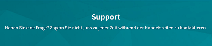 ThinkMarkets Kundensupport