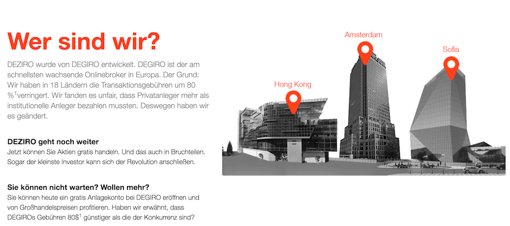 DEZIRO Erfahrungen von Brokervergleich.net