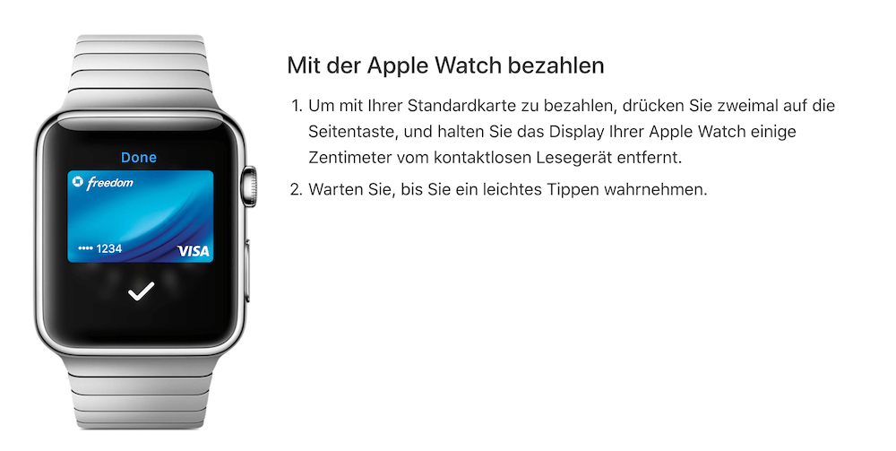 Apple Pay Smartwatch
