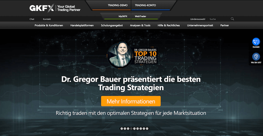 GKFX Webseite