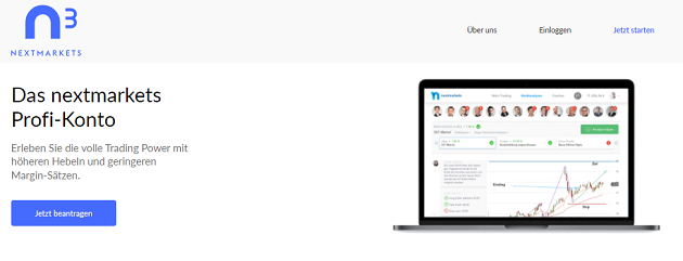 nextmarkets Pro Konto höhere Hebel