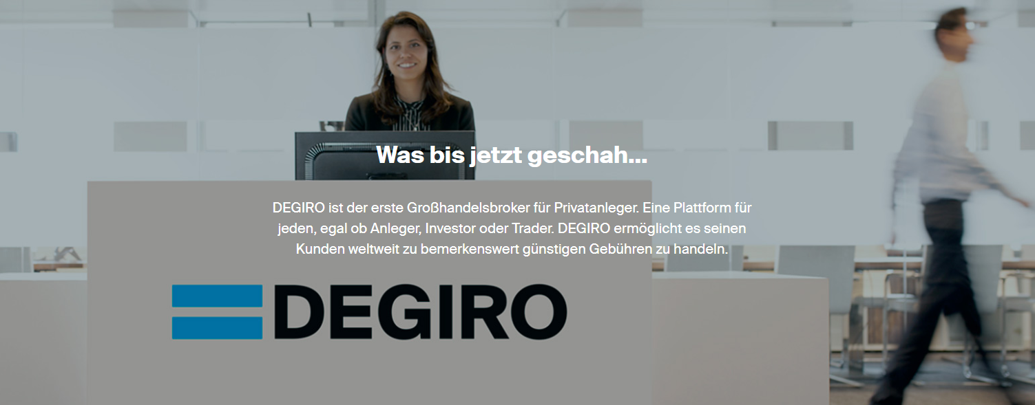 DEGIRO ist der erste Großhandelsbroker für Privatanleger