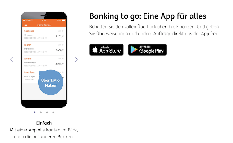 ING Banking to go App