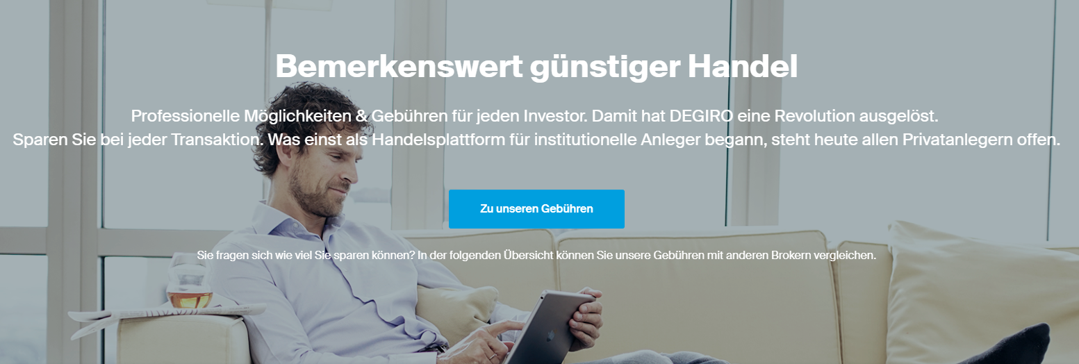 DEGIRO bietet professionelle Möglichkeiten