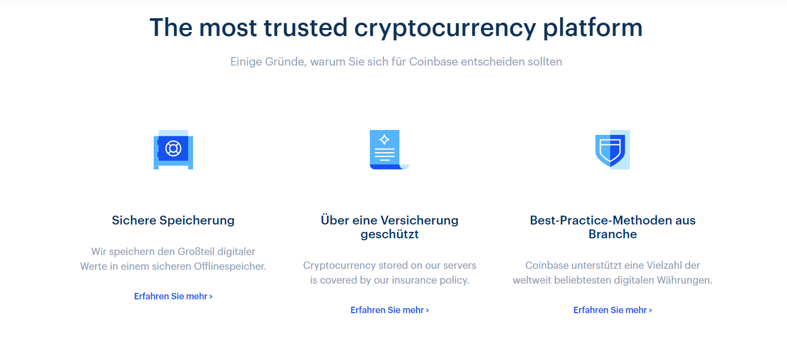 Diese Gründe sprechen für Coinbase