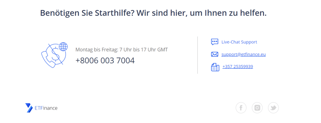 ETFinance Bewertung