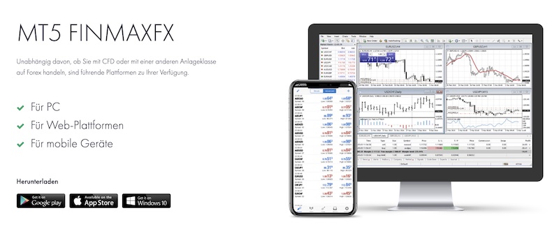 FinmaxFX Handelplattformen